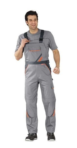 Salopette Planam Visline, zinc/orange/ardoise, taille 118, 2430118