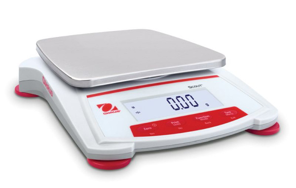 OHAUS Balance portable SKX1202 EU, capacité de pesée 1200 g, lisibilité lors d'une pesée de 0,01 g, 30253074