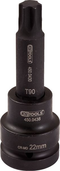 KS Tools Douille à chocs 1" Torx, longue, T70, 450.0472