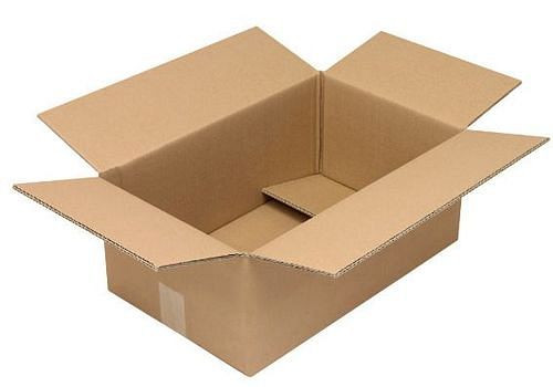 Boîte pliante en carton ondulé TransPak à 2 parois, dimensions intérieures 450 x 280 x 180 mm, qualité 2.30BC, paquet de 20, 299357