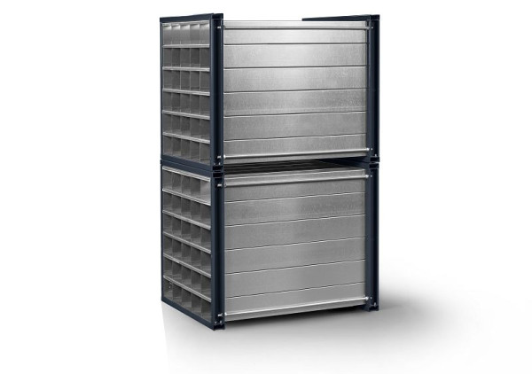 Étagère en nid d'abeille RR Industrietechnik type RWR-30/1 RAL 7016, 130200226