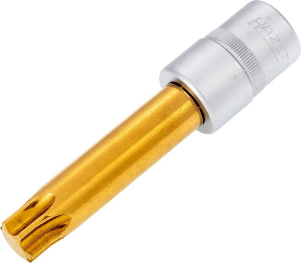 Douille tournevis Hazet TORX®, carré creux 12,5 mm (1/2 pouce), profil TORX® intérieur, T70, 992LG-T70