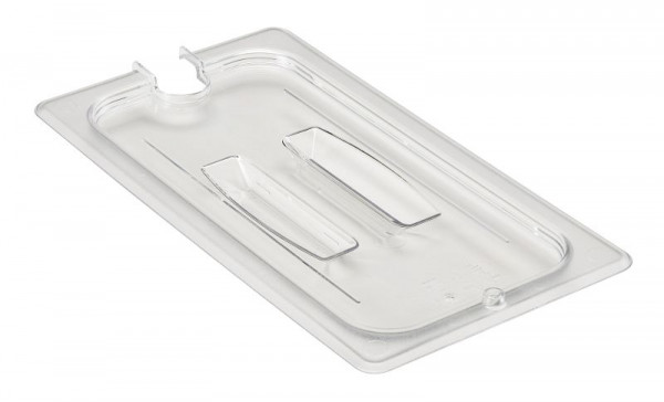 Couvercle de bac GN Cambro Camwear® GN 1/3 avec encoche et poignée, lot de 6, 30CWCHN135