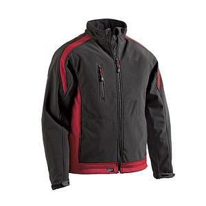 Veste softshell Korsar Athletic noir-rouge, taille: XXL, 3370910791