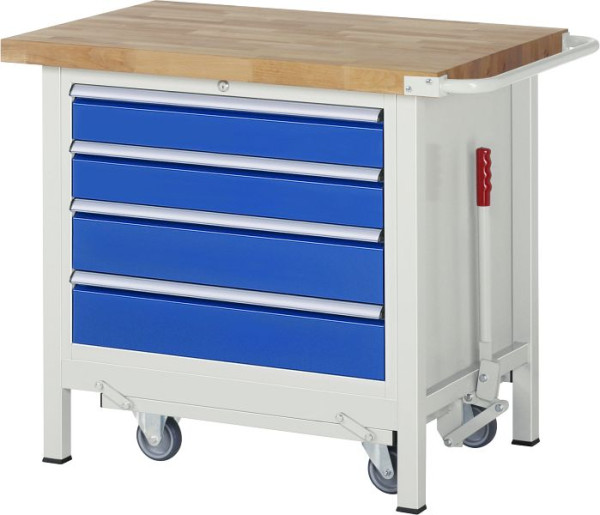 Etabli abaissable RAU 8000 - modèle 8262, L1000 x P700 x H880 mm, 15-8262A2-107B4F.11