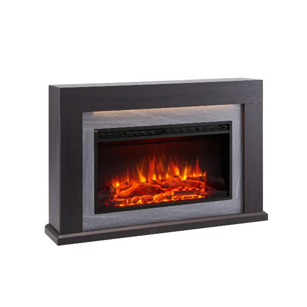 Cheminée électrique BALDERIA Xerxes, 2000 W, marron foncé, EF380A-MT380B-EO