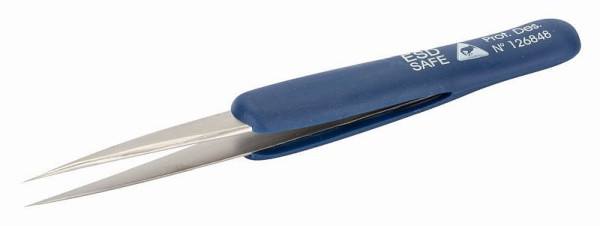 Brucelles haute précision Bahco avec pointes pointues, courtes, ESD, TL 3-SA-ET