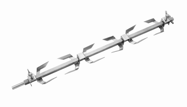 Brochette Bartscher avec pinces, 215093