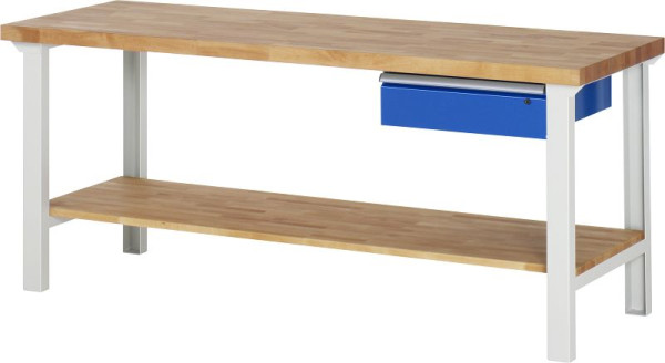 Etabli RAU série 7000 - conception modulaire, 1 tiroir de base, 2000x840x700 mm, 03-7001A7-207B4S.11