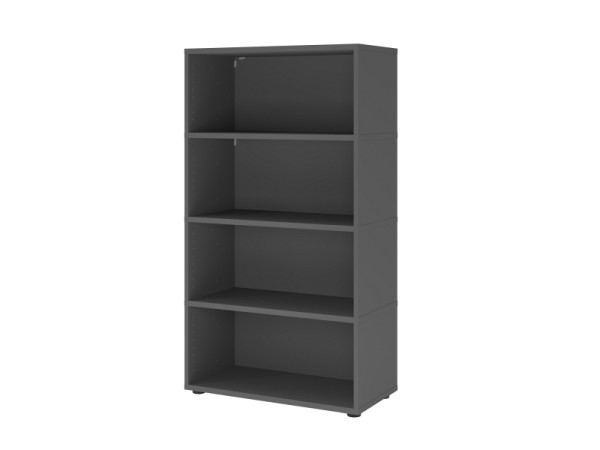 Etagère Hammerbacher, 4OH, graphite, VFW48REKG/G