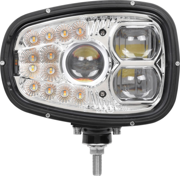 Phare avant universel SecoRüt LED droit 9-32 volts, 95860KR