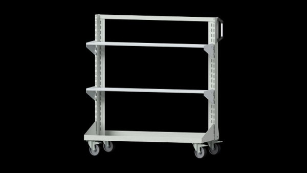 Chariot de base pour établis ANKE, modèle 551, 1250 x 450 x 1350 mm (AM 1211), RAL 7035, 962.121