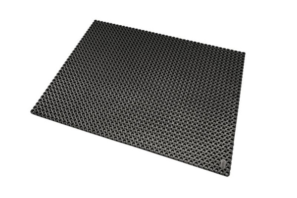 Notrax Oct-O-Flex Zones extérieures 12 mm - Tapis pour projets et installations 599, Noir, 100 cm x 150 cm, 599S3959OB