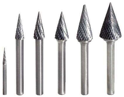 KS Tools HM fraise conique pointue forme M, 3 mm, 515.3271