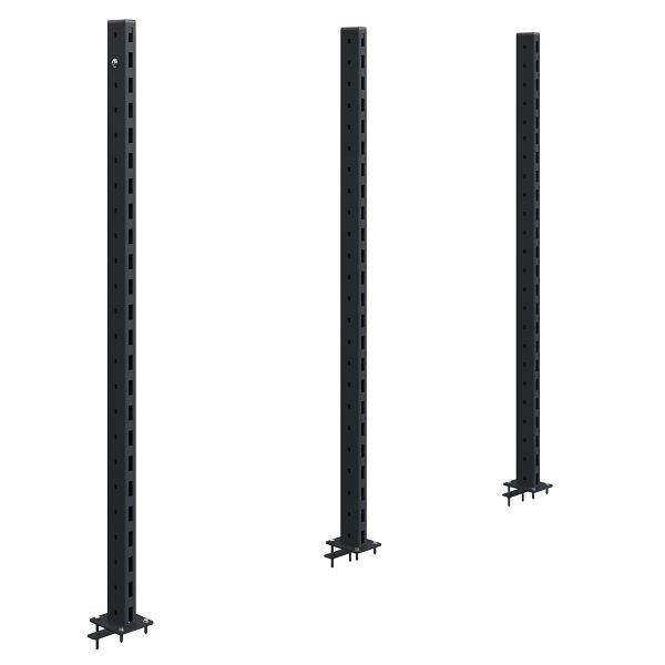 Colonnes de support SOFAME 3 PACKLOG H1200 mm, bleu ciel RAL 5015, W010080361BI