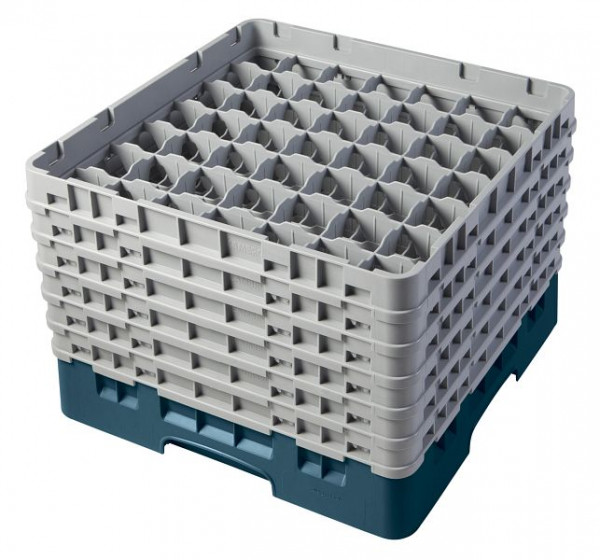 Panier de lavage Cambro 49 compartiments Camrack® 29,8 cm turquoise, SU: 2 pièces, 49S1114414