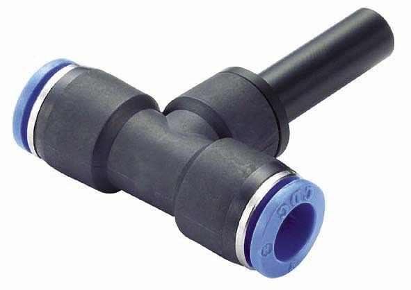 temporisateur B-TS-2x8-8-KU, raccord en T en plastique, tuyau Ø : 8 mm, UE : 10 pièces, 03470322
