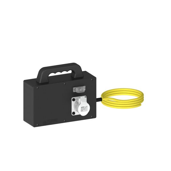 ELSPRO Mobiler Sicherheitstransformator HILDEN, 160 VA, Steckdosen: 1 CEE 42 V 16 A 2 p, 3380183