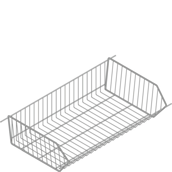 Panier grillagé BITO 500x1000x240 35kg set galvanisé, 13052