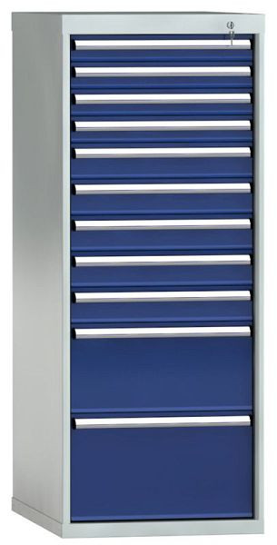 Armoire à tiroirs KLW 1000 x 572 x 750 mm H x L x P, dimensions d'installation : 900 mm, division : 27x36 unités, SEB1450-11EP-001