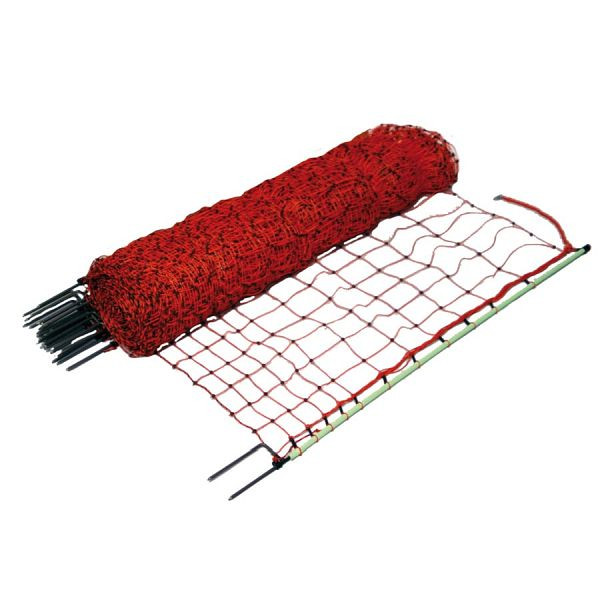 Growi Euronet pour volaille, 112 cm de haut, 50 m de long, avec double pointe, 10051730