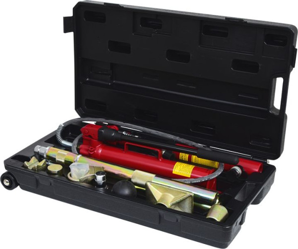KS Tools Jeu d'outils de redressage hydrauliques pour véhicules 10t, 17 pièces, 160.0175