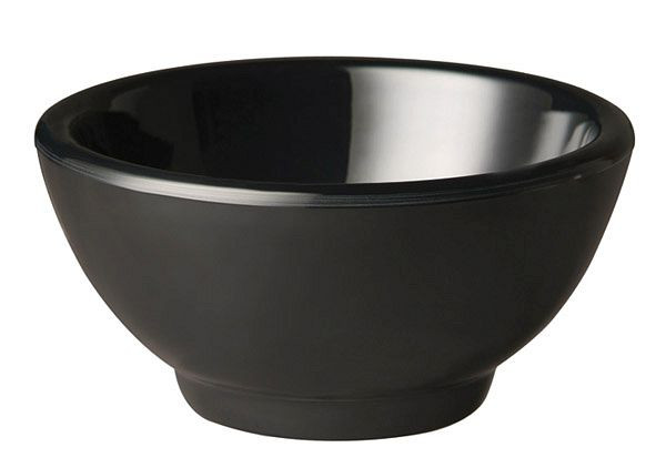 Bol APS -PURE- rond, Ø 5,5 cm, hauteur : 4 cm, mélamine, noir, 0,02 litre, 83451