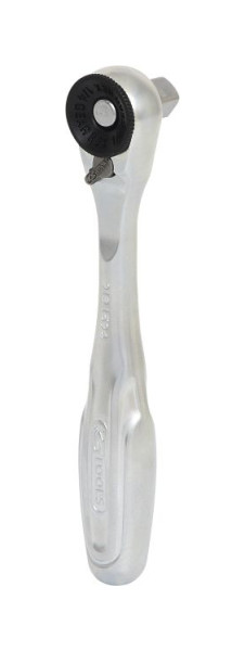 KS Tools Cliquet réversible à embout 1/4" avec adaptateur de fiche pour douilles, 918.1595