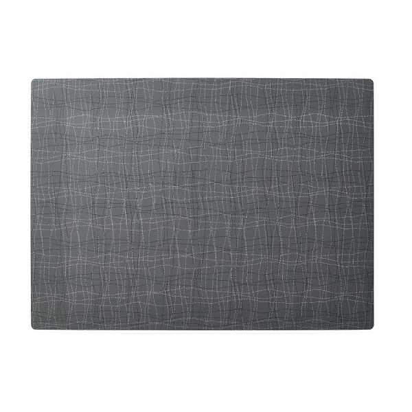 Sets de table APS, 45 x 33 cm, silicone, gris, lot de 24, 60583