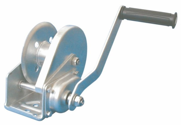 Treuil à main Berger & Schröter avec frein, acier inoxydable 600 kg sans câble, 60141