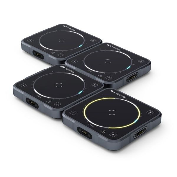 Agitateur magnétique IKA, 4 pièces, TWISTER SET 4, 0020027390