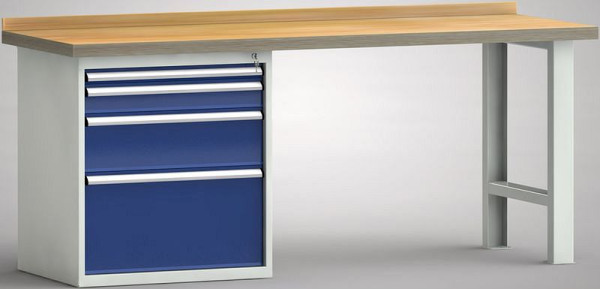 Etabli standard KLW - 2000 x 700 x 840 mm L x P x H, WS523N-2000M40-E7020