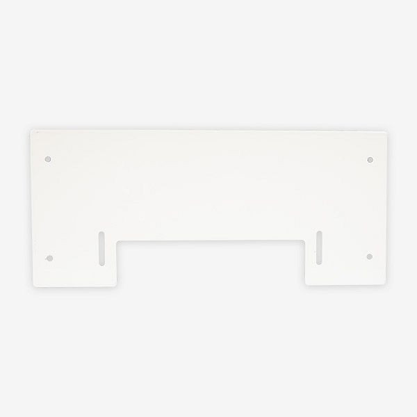 Couvercle de cadre HKW pour boîtier de montage - métal, blanc, 10009