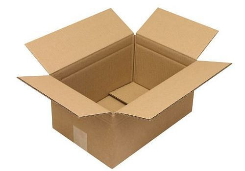 Boîte pliante en carton ondulé TransPak à 2 parois, dimensions intérieures 325 x 220 x 160 mm, format A4, qualité 2.20EB, paquet : 40 pièces, 299333