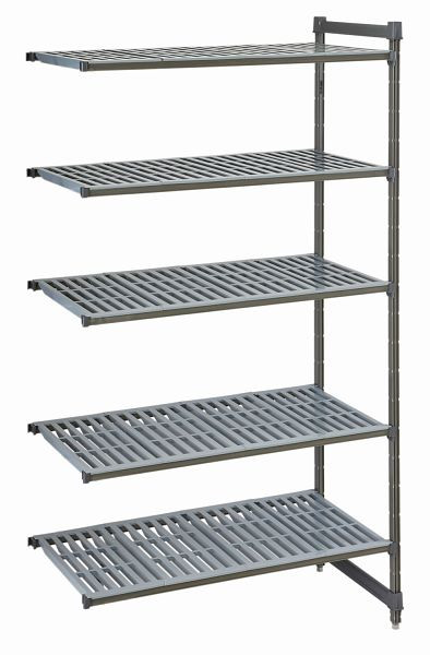 Cambro Camshelving®-Basics Niveau de culture 5V 24X60X84 Graphite mat, CBA246084V5580