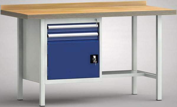 Etabli standard KLW - 1500 x 700 x 900 mm L x P x H (version ERGO), WS118E-1500M40-E1691