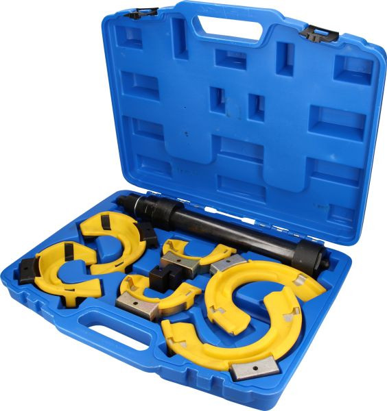 Brilliant Tools Kit de compresseur à ressort, 15 pièces, avec inserts de protection en plastique, BT651200