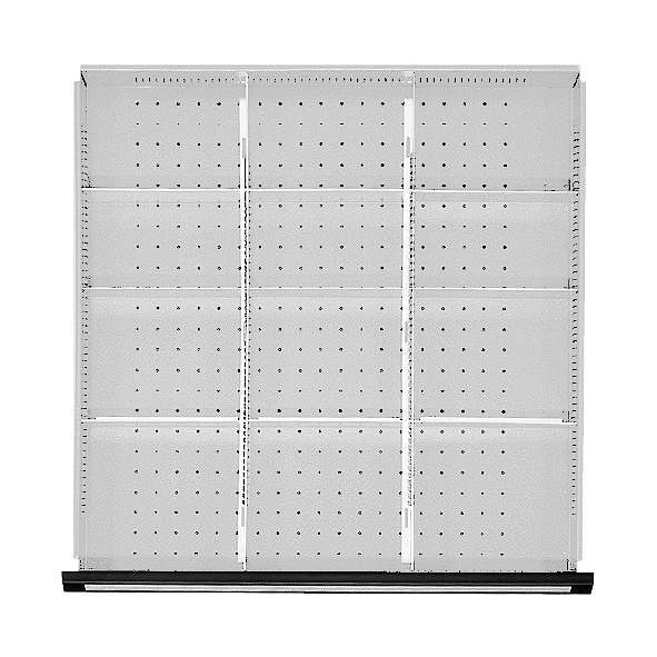 Ensemble de division de tiroir ANKE; pour tiroir 600 x 600 mm (LxP); 1/3 division