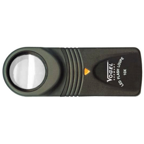 Loupe à main LED Vogel Germany, 10x, Ø 30 mm, 600166