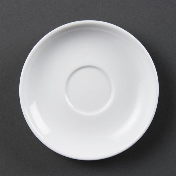 Soucoupes blanches OLYMPIA pour CB464, UE: 12 pièces, CB465