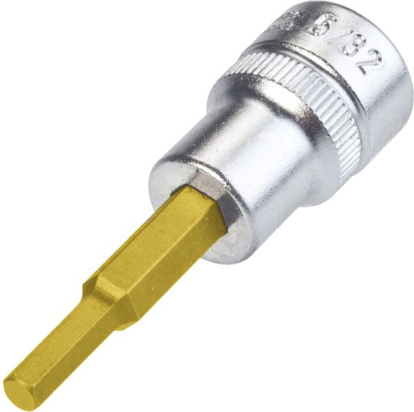 Douille de tournevis Hazet, carré creux 10 mm (3/8") profil de douille hexagonale, 5/32", 8801A-5/32