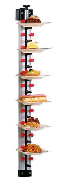 Système d'empilage de plaques Saro Plate-Mate® Wall WM-12, 87-1016