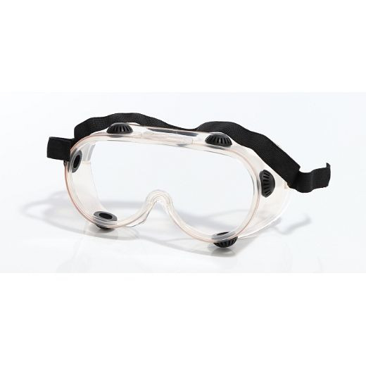 Lunettes de sécurité ELMAG / lunettes à vision complète, incolores, en PVC souple, 57377