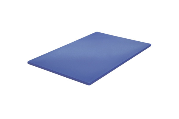 Planche à découper Schneider, gastro, 45x30x1cm, couleur: bleu, polypropylène, 228305