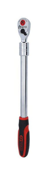 KS Tools Cliquet télescopique réversible Monster 1/2", 100 dents, 935.1285