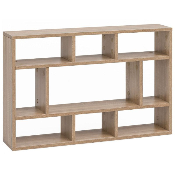 Étagère murale Wohnling Chêne Sonoma 75x51x16 cm bois, moderne, WL5.809