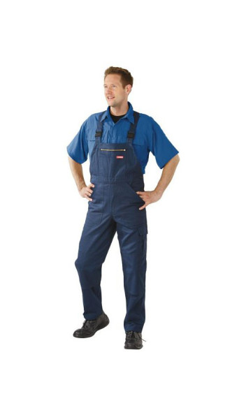 Salopette cargo Planam BW 290, bleu hydron, taille 27, 0172027
