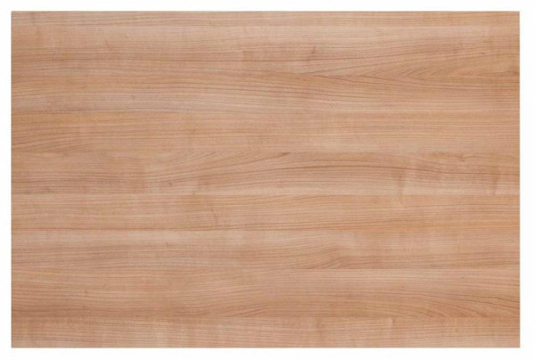 Plateau de table Hammerbacher 120x80cm avec système de perçage noyer, forme rectangulaire, VKP12/N