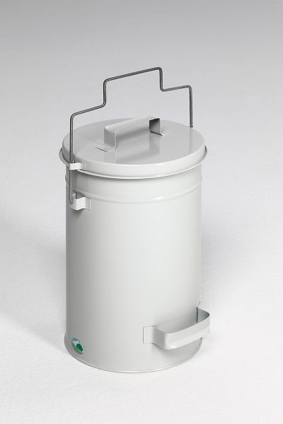 Conteneur de sécurité VAR avec couvercle, gris clair, 3890