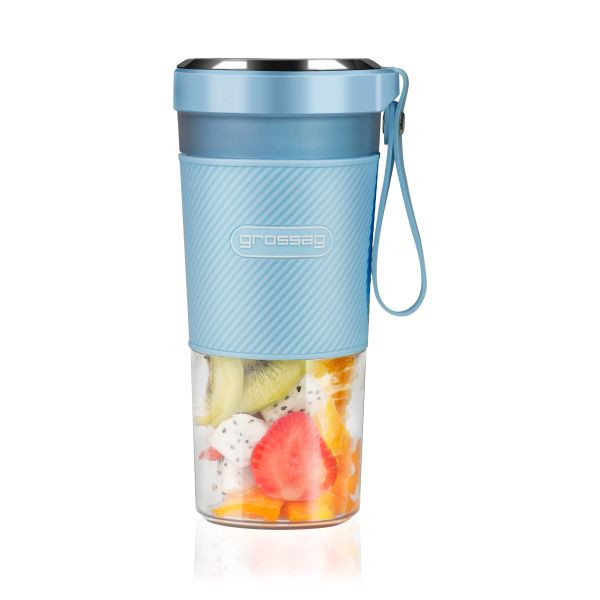 grossag Mélangeur à smoothie sans fil à emporter, bleu clair, MX 10.08